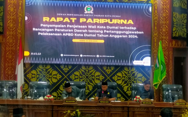 Jalin Sinergi Antar Unsur Forkopimda, Danramil 02 Hadiri Rapat Paripurna