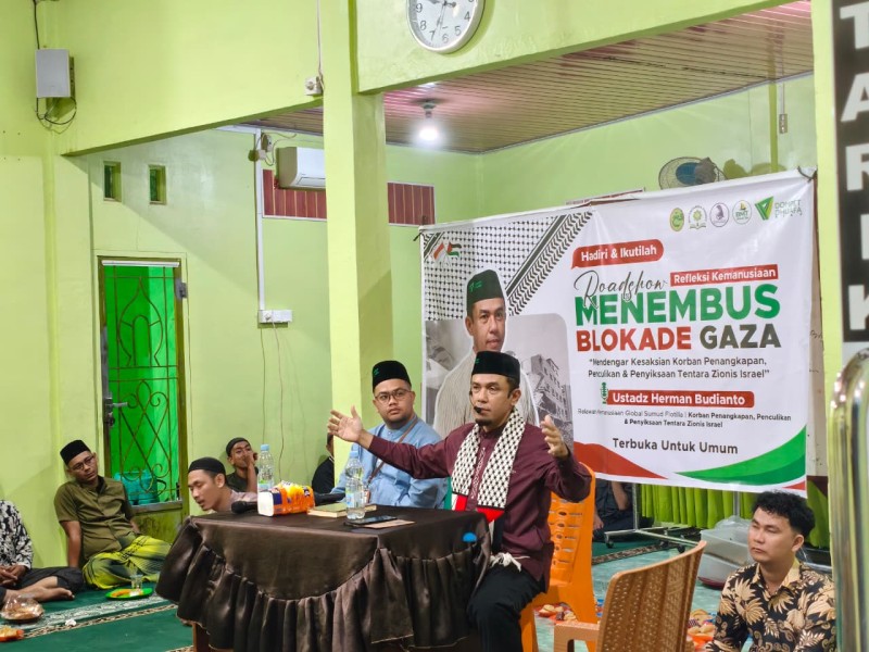 Dengar Kesaksian Penyiksaan Militer Israel, Dompet Dhuafa Riau Gelar Roadshow Refleksi Kemanusiaan 