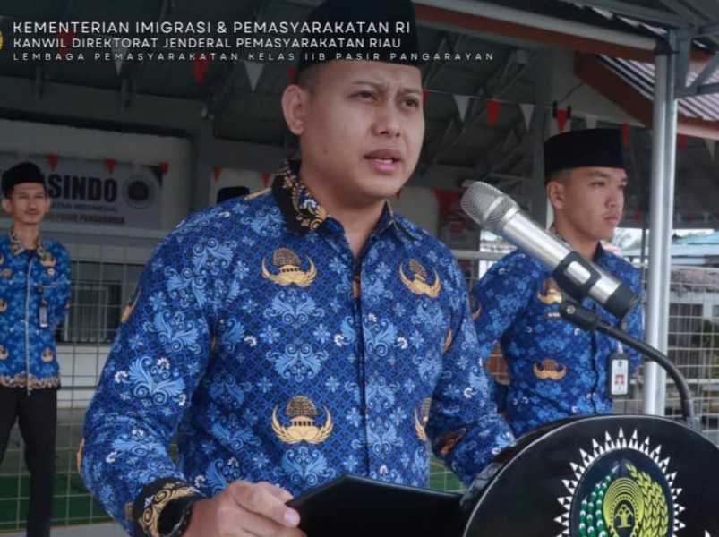 Lapas Pasir Pangarayan Peringati Hari Pahlawan 2025, Kobarkan Semangat Teladani Nilai Kepahlawanan