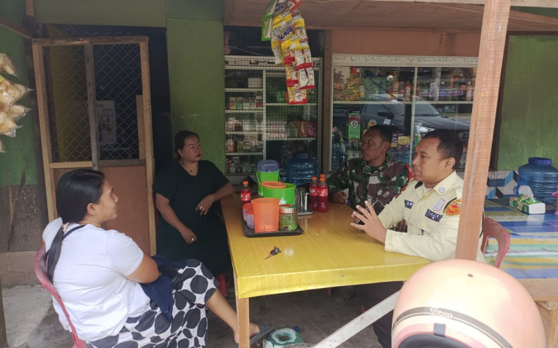 Melalui Babinsa Koramil 02, Penguatan Binter dan Sinergi TNI di Sektor Industri