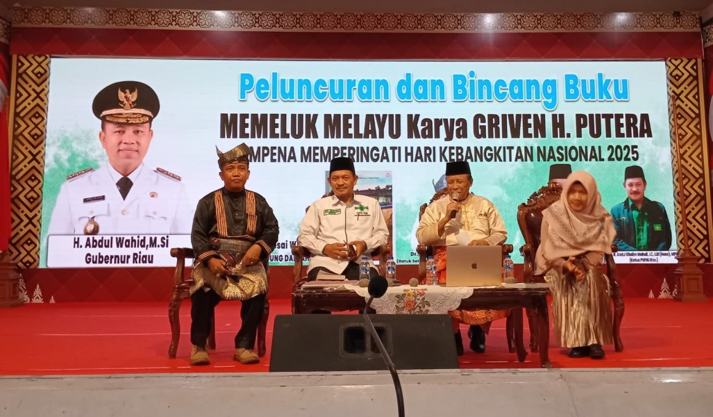 Memeluk Melayu, Karya Terbaru Dr H Griven H Putra Diluncurkan di Hari Kebangkitan Nasional