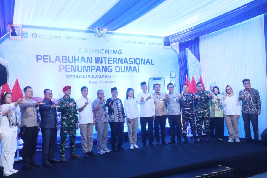Pelabuhan Dumai Resmi Terapkan Kawasan Non Tunai, Pelindo dan BI Dorong Digitalisasi Layanan