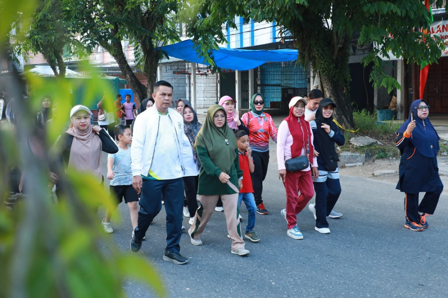 CFD Perdana Tualang, Dihadiri Bupati Afni dan Ribuan Masyarakat Siak