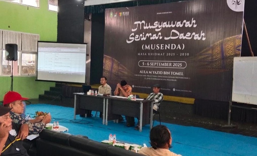 Musenda Dewan Kesenian Riau Digelar, Cari Ketua Baru Periode 2025–2030