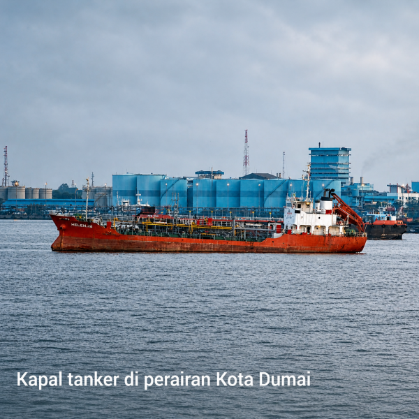 17 Ribu Kapal Lewat Dumai, Riau Tak Dapat Cuan? DPRD Protes!