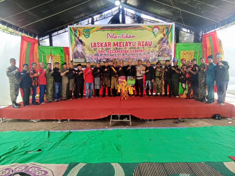 DPC Laskar Melayu Riau Kempas Resmi Dilantik untuk Periode 2024–2027