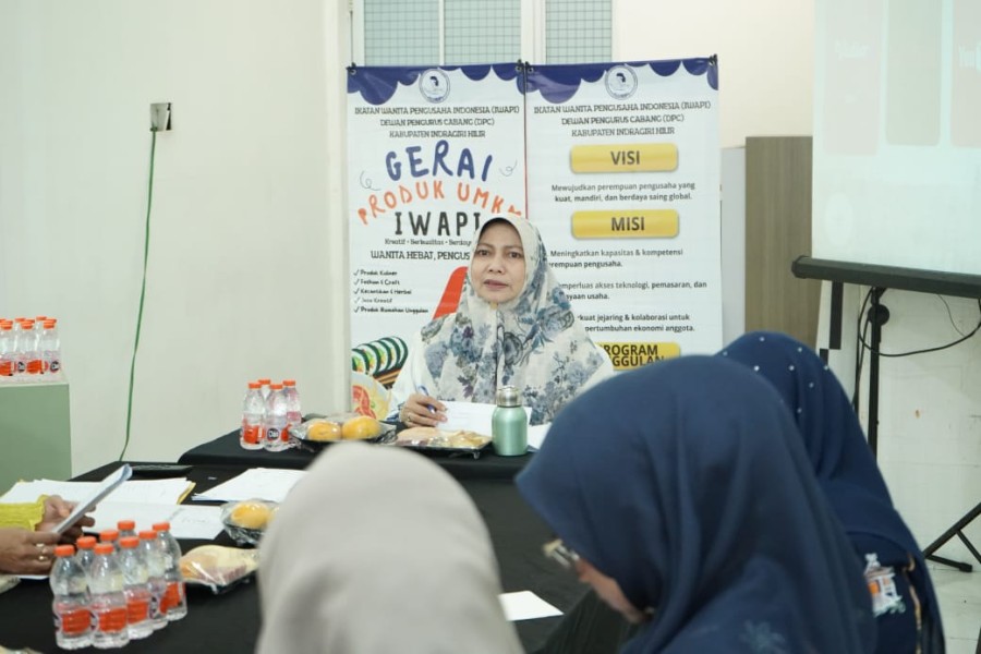 IWAPI Inhil Gelar Rapat Pleno, Evaluasi Program 2025 dan Matangkan Agenda Pemberdayaan 2026