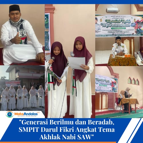 Generasi Berilmu dan Beradab, SMPIT Darul Fikri Angkat Tema Akhlak Nabi SAW