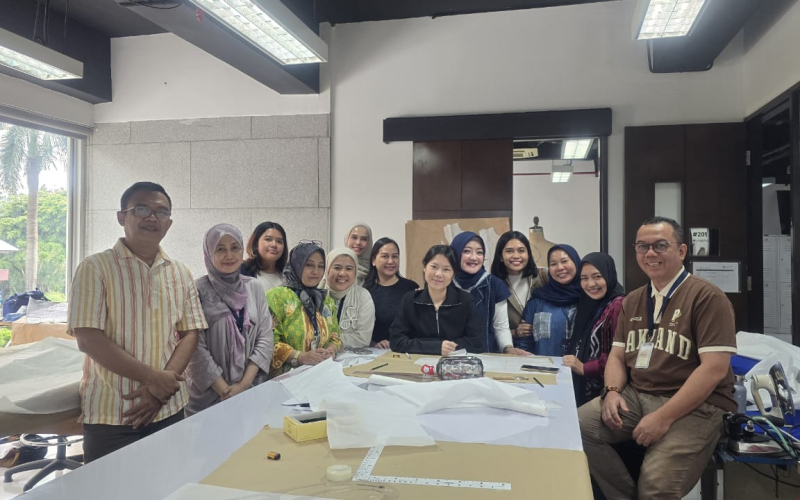 Program Short Course Basic Garmen, Pelindo Regional 1 Beri Kesempatan Kepada 18 UKM