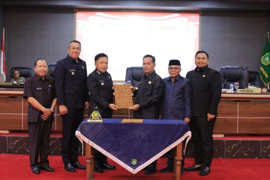 APBD Meranti 2026 Disahkan Rp 1,12 Triliun,  Defisit Rp 41,6 Miliar