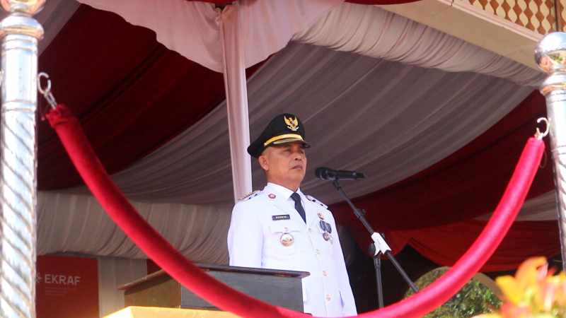 Bupati Imbau Warga Kibarkan Bendera Setengah Tiang Jelang Hari Kesaktian Pancasila