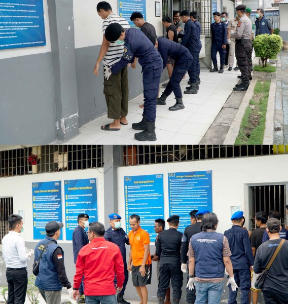 Cegah Narkoba Masuk Rutan, Dumai Perkuat Razia Gabungan dan Tes Urine