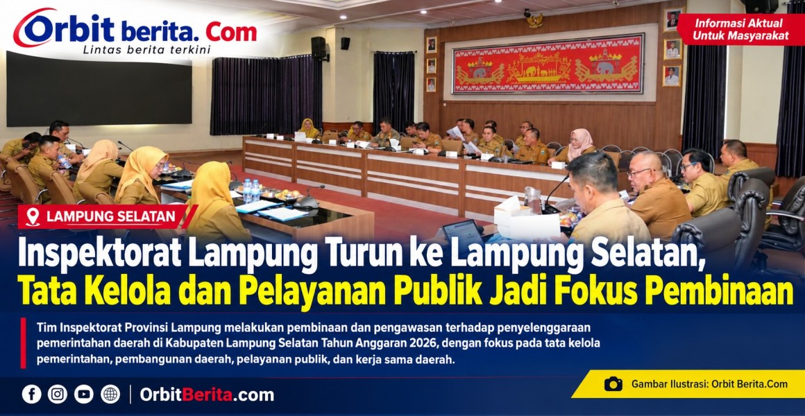 Inspektorat Lampung Turun ke Lamsel, Tata Kelola Jadi Fokus