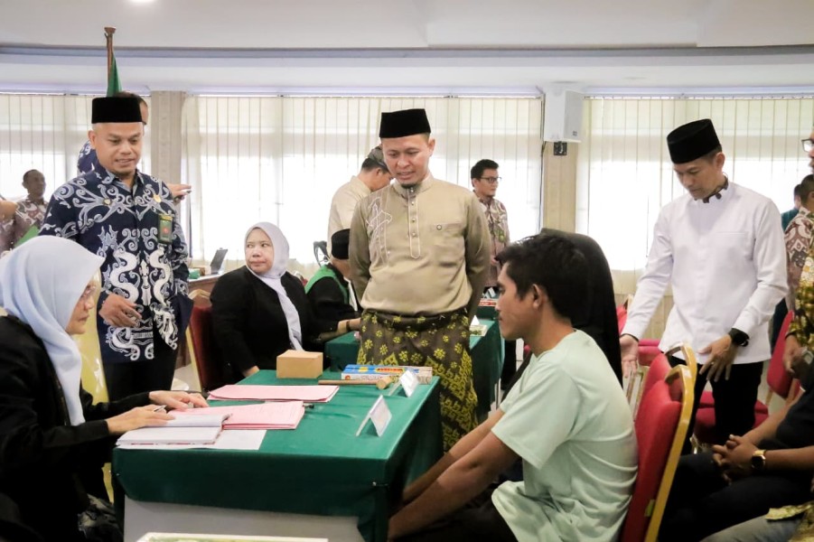 Pemko Pekanbaru Gelar Sidang Isbat Nikah Terpadu, 60 Pasangan Resmi Legalkan Pernikahan