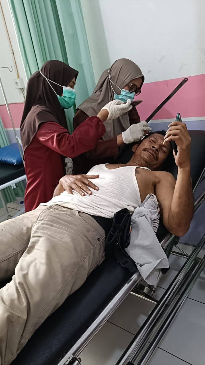 Penertiban PETI di Kuansing Ricuh, Wartawan Jadi Korban Pengeroyokan