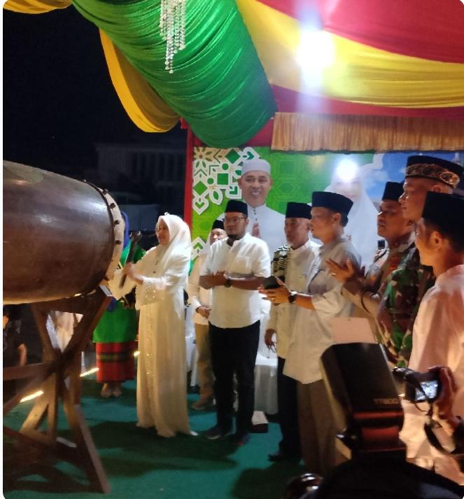 Ketua DPRD Inhil Iwan Taruna Hadiri Malam Pawai Takbir Idul Adha 1447 H di Tembilahan