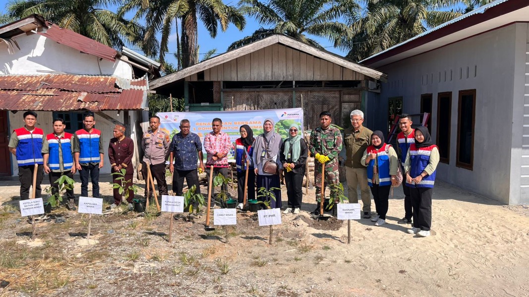Kolaborasi PHR dan Masyarakat Minas Ciptakan Lingkungan Hijau