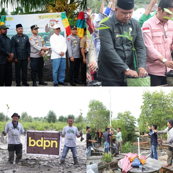 HARI MANGROVE SEDUNIA 2025 Dari Belaras Barat, Riau: Suara Anak Pesisir Gema Dunia Lewat Maskot RAJALESA dan Pesantren Ekologi