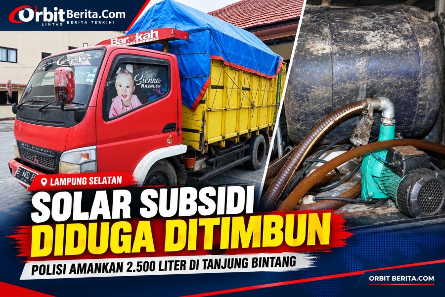 Solar Subsidi Diduga Ditimbun, Polisi Amankan 2.500 Liter di Tanjung Bintang