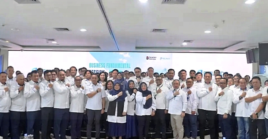 Perkuat Fundamental Bisnis, EGM Pelindo Regional 1 Dumai Ikuti Sesi Bersama Wadirut Pelindo