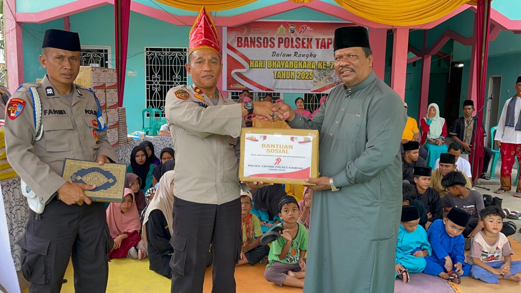 Polri Berbagi Kebaikan menjelang  Hari Bhayangkara: Bansos, Santunan, dan Penghijauan di Panti Asuhan Nurhidayah