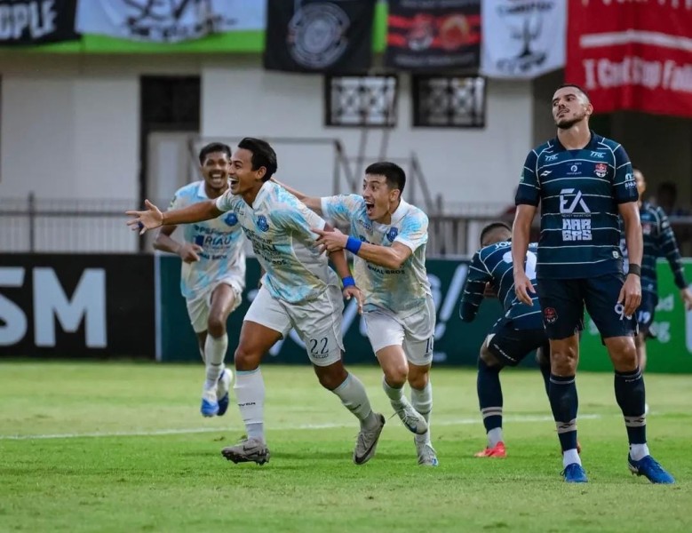 Usai Taklukkan Persekat Tegal, PSPS Pekanbaru Naik ke Peringkat Lima Grup A