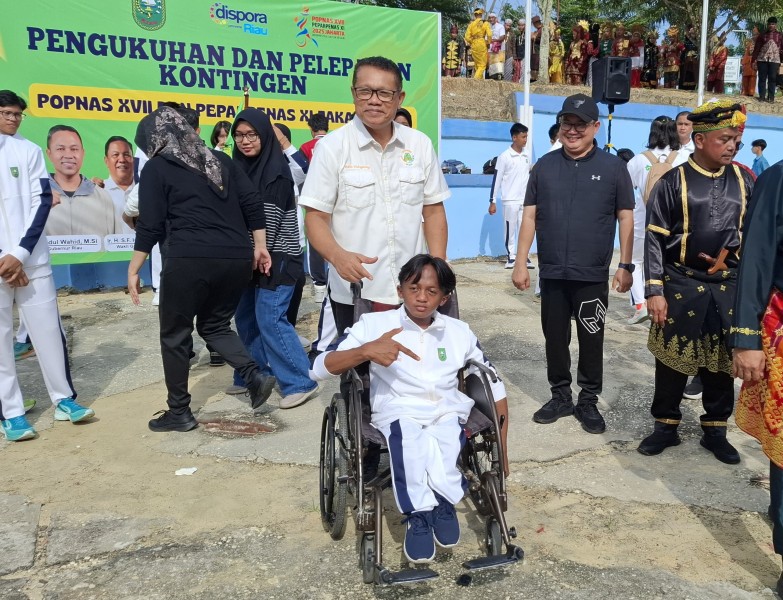 Melawan Keterbatasan, Ali Wicaksono Siap Harumkan Nama Riau di Peparpenas 2025 Jakarta