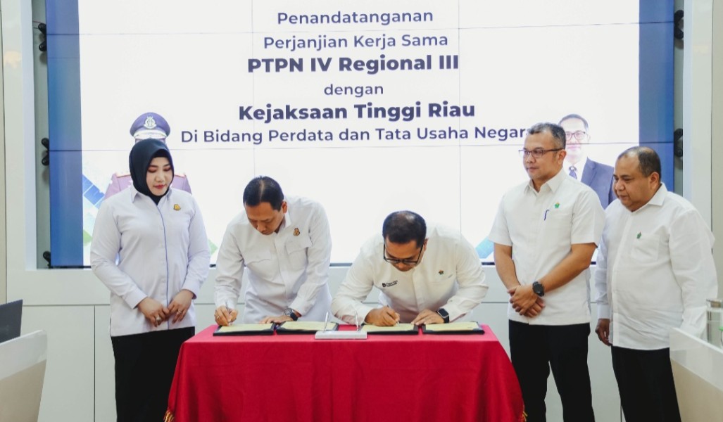 PTPN IV Regional III-Kejati Riau Perkuat Sinergi Kawal Transformasi Bisnis Berkelanjutan