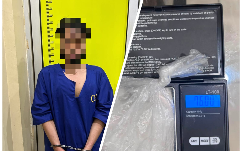 Polisi Amankan Pria Bawa 76 Gram Sabu di Jalan Jawa Dumai