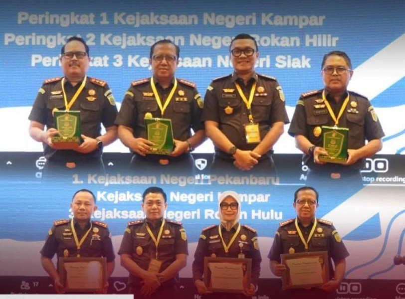 Kejari Kampar Borong 3 Penghargaan Bergengsi, Kajari Dwianto Prihartono: Bukti Kinerja Profesional dan Akuntabel