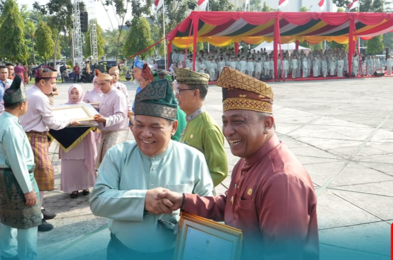 Rokan Hulu Raih Dua Penghargaan Bergengsi di Hari Jadi ke-68 Provinsi Riau