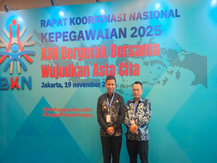 Bupati Kampar Hadiri Rakornas Kepegawaian 2025, Dorong ASN Bergerak Bersama Wujudkan Asta Cita