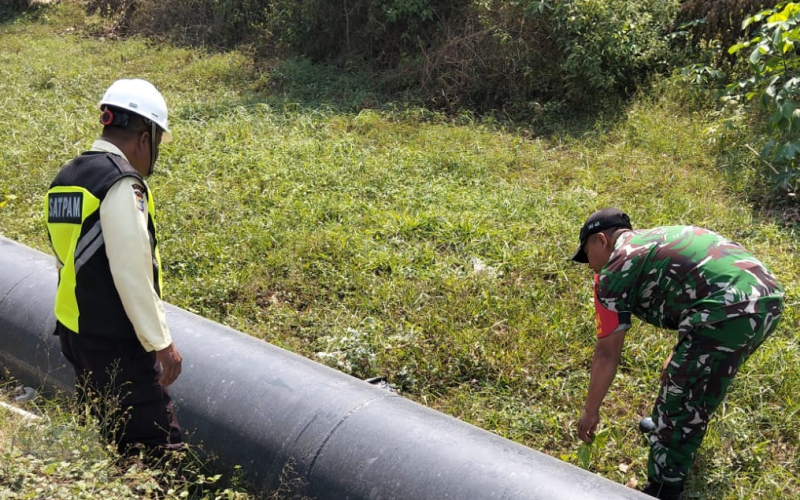 Patroli Teritorial TNI Perkuat Keamanan Aset Migas di Wilayah Bukit Kapur