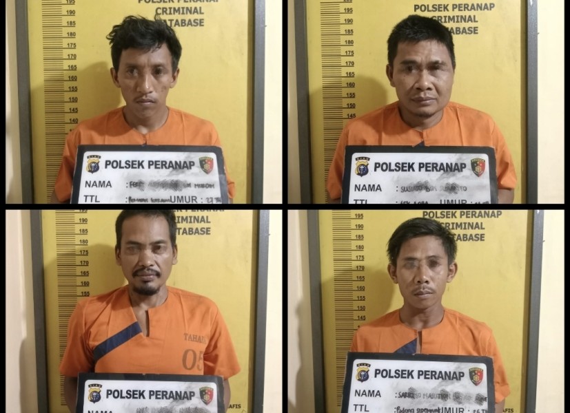 Maling Sepeda Motor Trail di Peranap Diringkus, Penadah Dikejar Sampai Kabupaten Tetangga