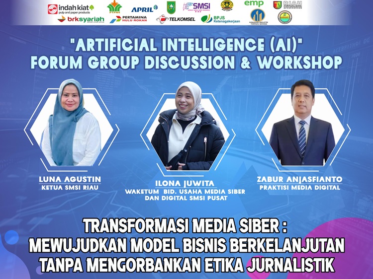 SMSI Riau Siapkan Media Siber Hadapi Era New Media dan AI