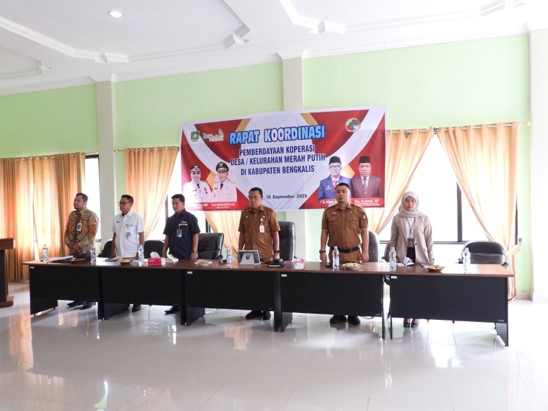 Pemkab Bengkalis Dorong Koperasi Merah Putih Jadi Pusat Ekonomi Desa