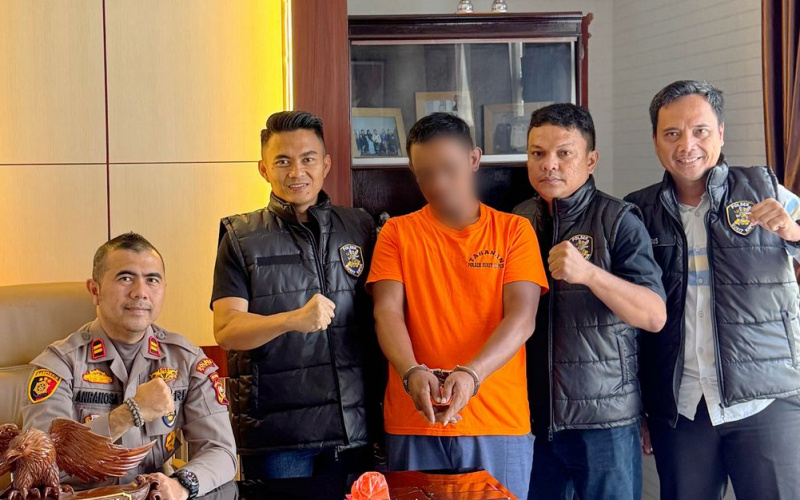 Polisi Dumai Grebek Pengedar Sabu dan Ganja di Kelurahan Mekarsari
