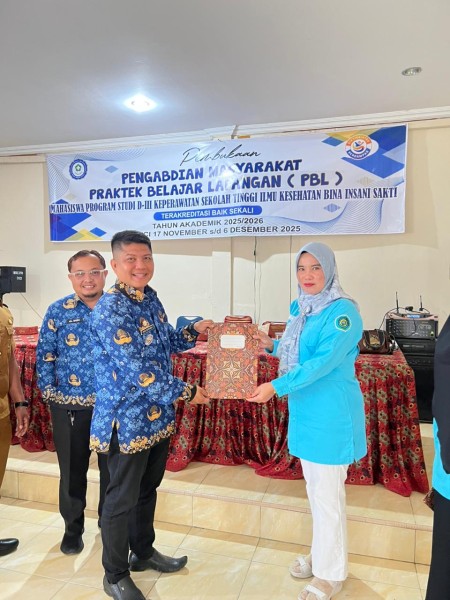 Buka PBL Mahasiwa Keperawatan STIKES Bina Insani Sakti, Ini Pesan Camat Depati Tujuh