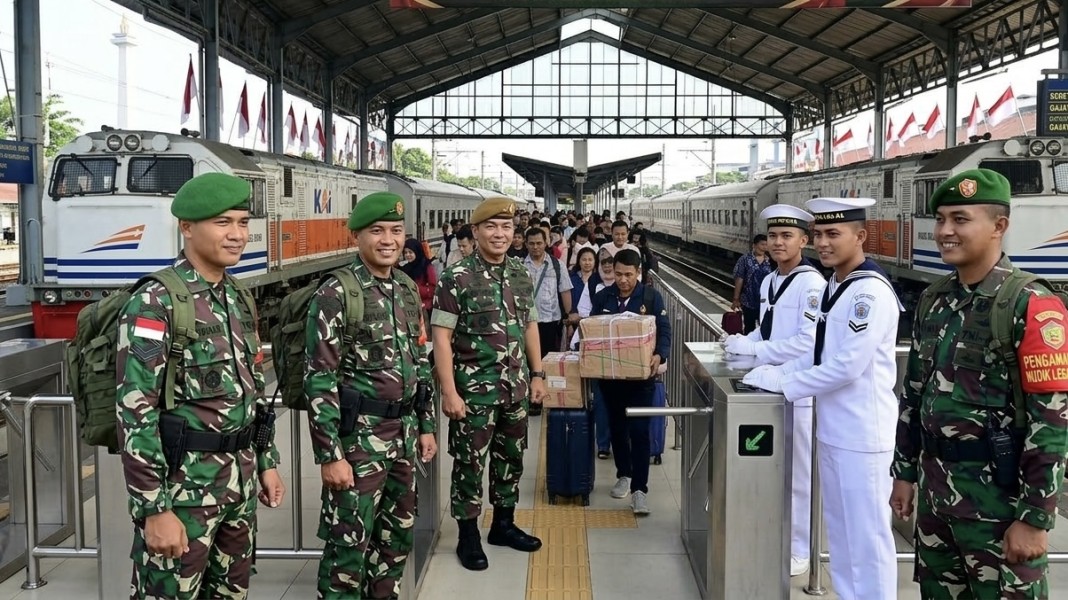 Siaga Mudik 2026, TNI Terjunkan 105 Ribu Pasukan dan Alutsista di Titik Krusial