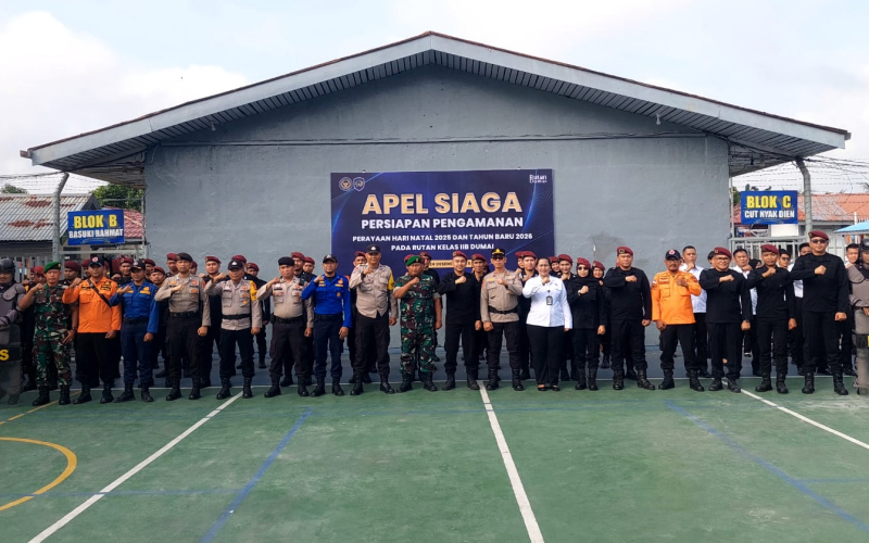 Kodim 0320 Dumai Tegaskan Kesiapsiagaan Pengamanan Nataru 2025–2026