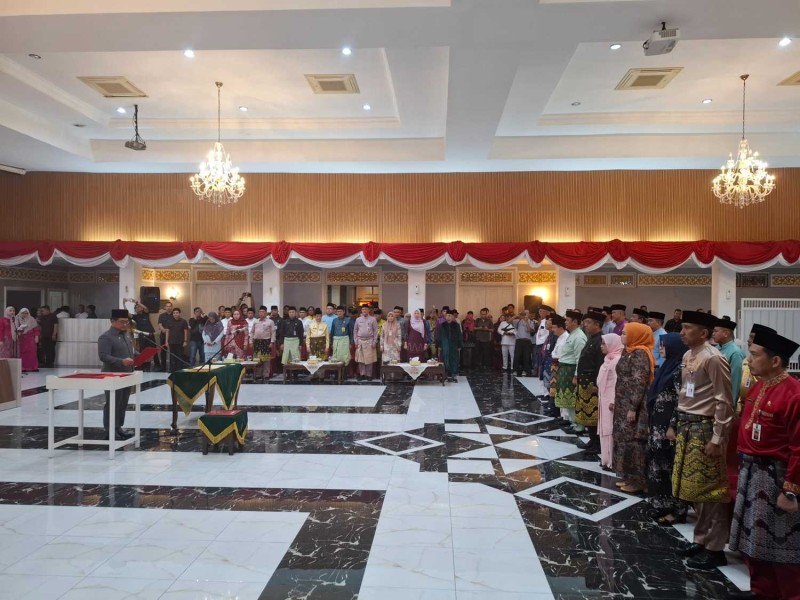 Berikut Sejumlah Pejabat Dilantik Sekdaprov Riau Sore Ini