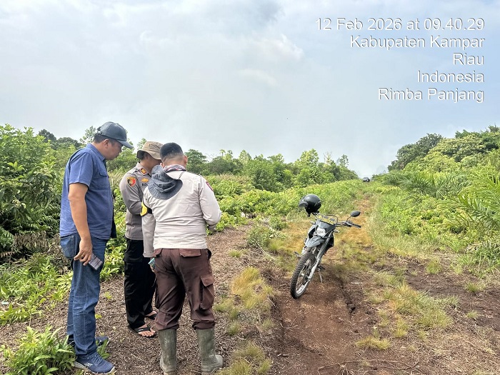 Polsek Tambang Siaga Penuh, Karhutla Rimbo Panjang Masuk Hari Kedua