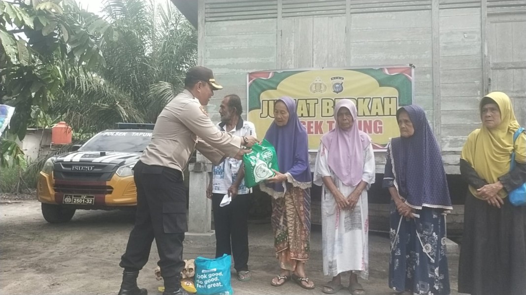 JALUR' Bukti Polri 'Tak Lupa' Warga Pesisir, Kapolsek Tapung 'Berjuang' Demi Bencah Lubi, Kapolres: 'Pelayanan Tanpa Batas!'