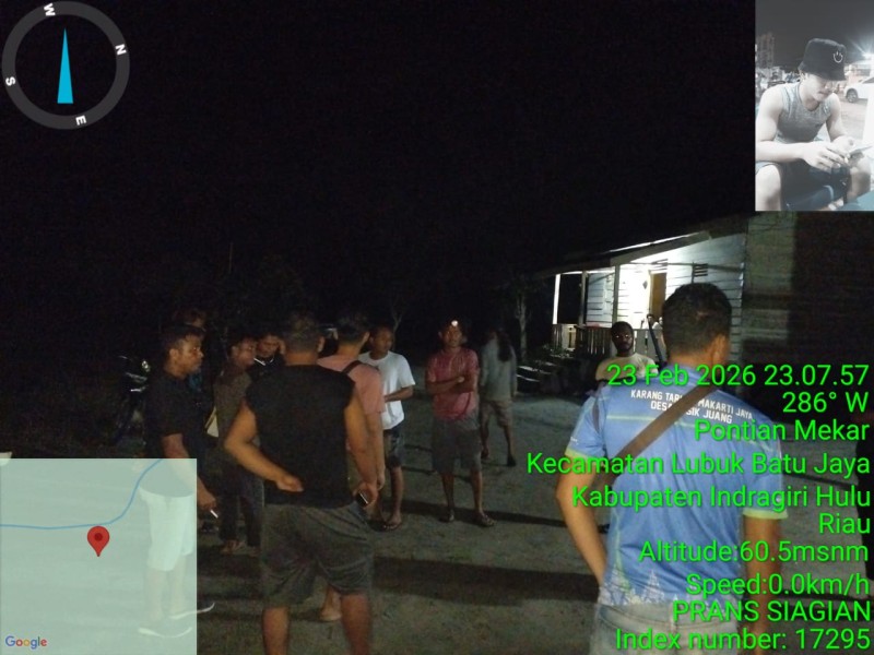 Di Inhu, Karyawan Kebun dan Diduga Kelompok Pencuri Sawit Nyaris Bentrok