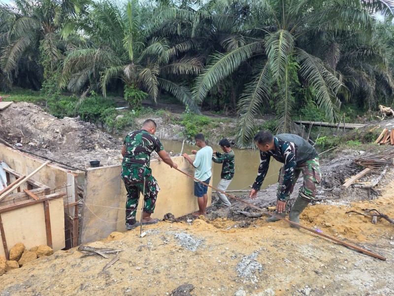 Progres Pembangunan Jembatan Garuda di Minas Barat Capai 45,1 Persen, Diharapkan Permudah Akses Warga