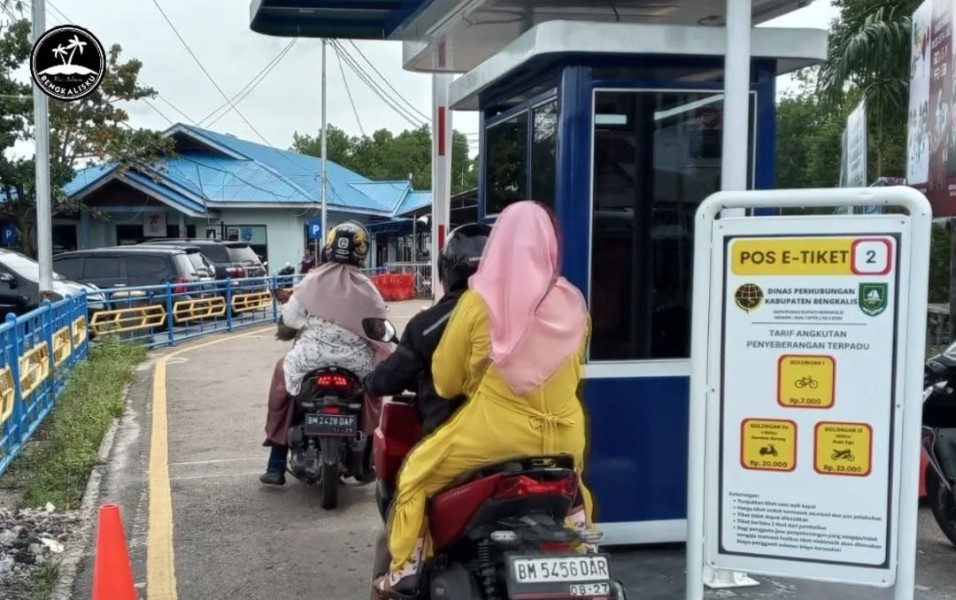 Dishub Bengkalis akan Berlakukan Sistem e-Tiket Penyeberangan Roro
