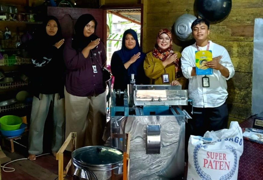 Dari Keripik Tempe Sagu hingga Bakso Sagu, Program Sagu Tiada Ragu Dorong Ekonomi Lokal melalui Dukungan Mesin Produksi di Kepulauan Meranti