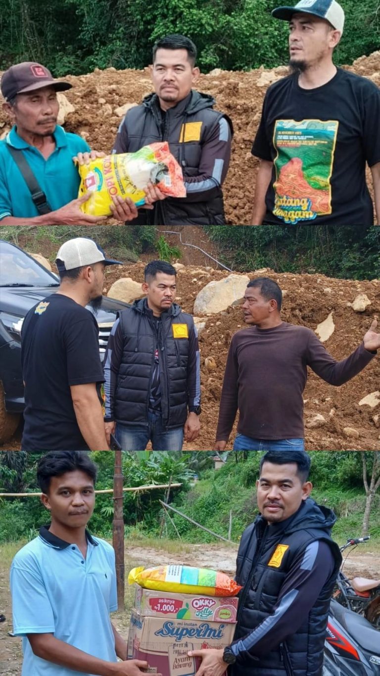 Menembus 12 Jam Perjalanan, Iib Nursaleh Pastikan Bantuan Kampar Sampai ke Tangan Korban Bencana Pasaman Barat