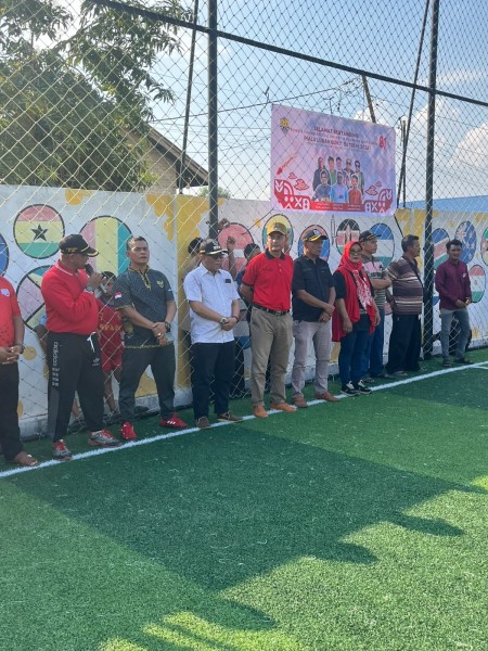 Pemuda Bukit Batrem Gelar Turnamen Futsal U12, Piala Lurah Jadi Rebutan