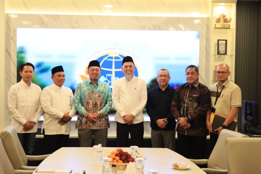 Percepat Penyelesaian Konflik Agraria, Wali Kota Dumai Temui Menteri ATR/BPN di Jakarta